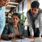 Xionnix team discussing scalable WordPress development strategies.