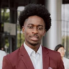 man in a red sweater, xionnix graphic designer services