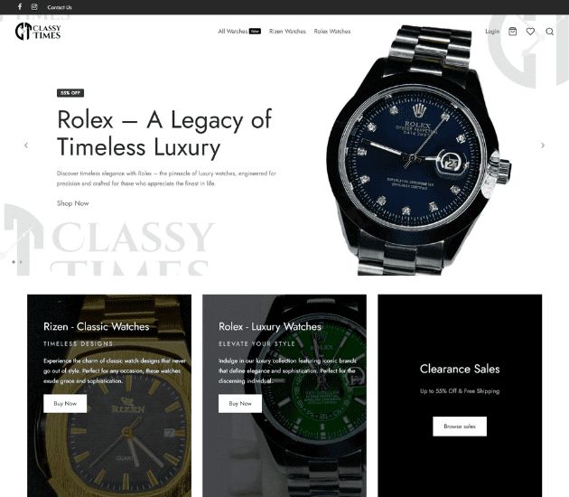 Classy Time Design By Xionnix